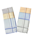 Womy Premium Pure Cotton 2750 LM  | Luxurious Satin Border Handkerchief | Light Color- Pack of 12 - Image 3