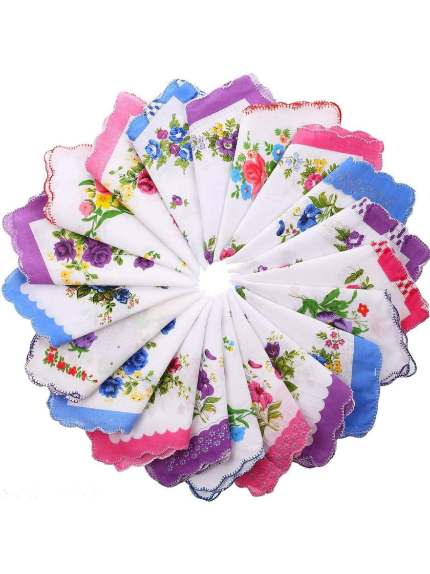 Womy Pure Cotton Gunjan Handkerchief