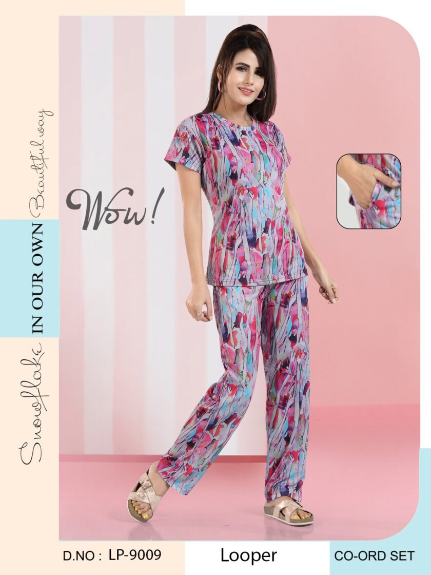 Womy Looper Co Ord Set 9009