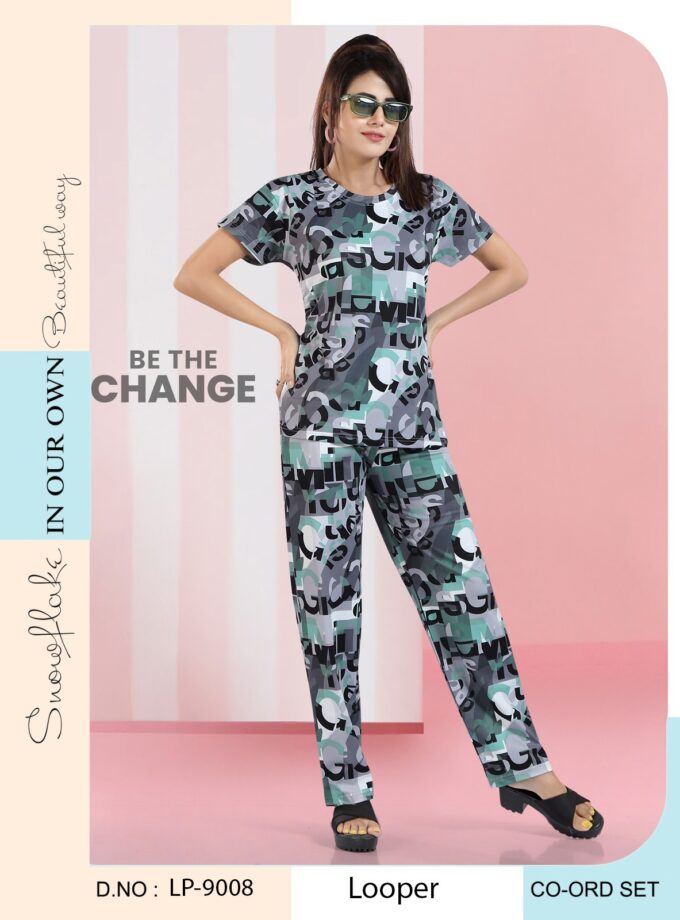 Womy Looper Co Ord Set 9008