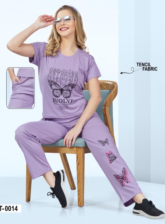 Womy Tencel Night Suit T0014