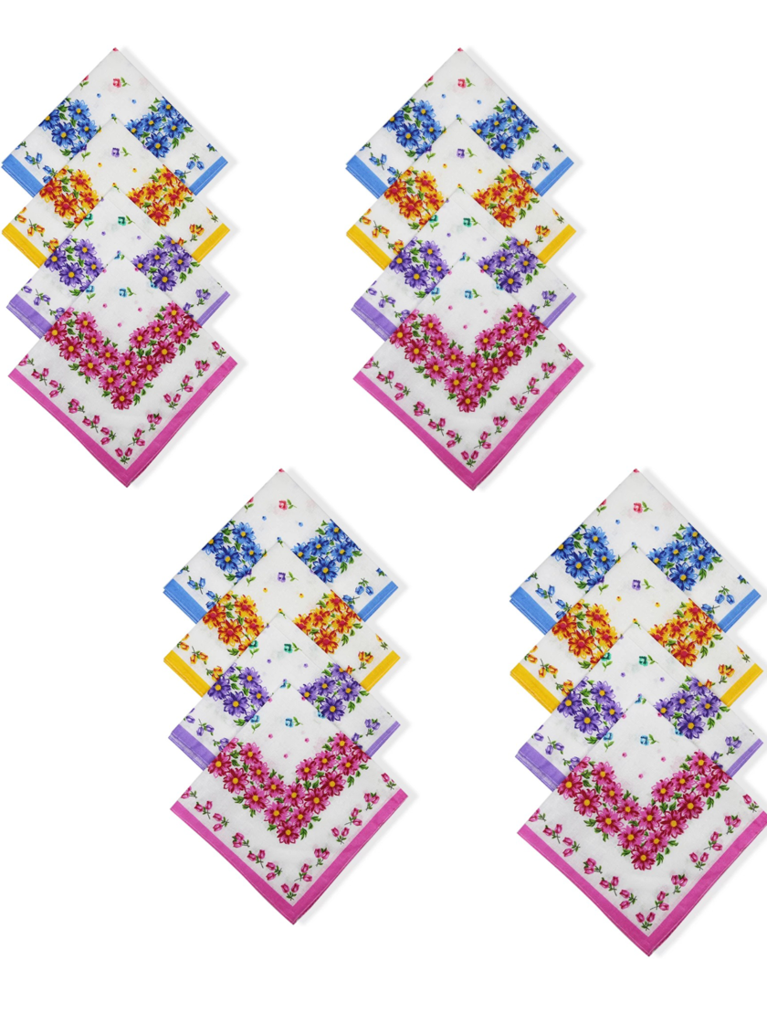 Womy Pure Cotton Queen Ps Handkerchief