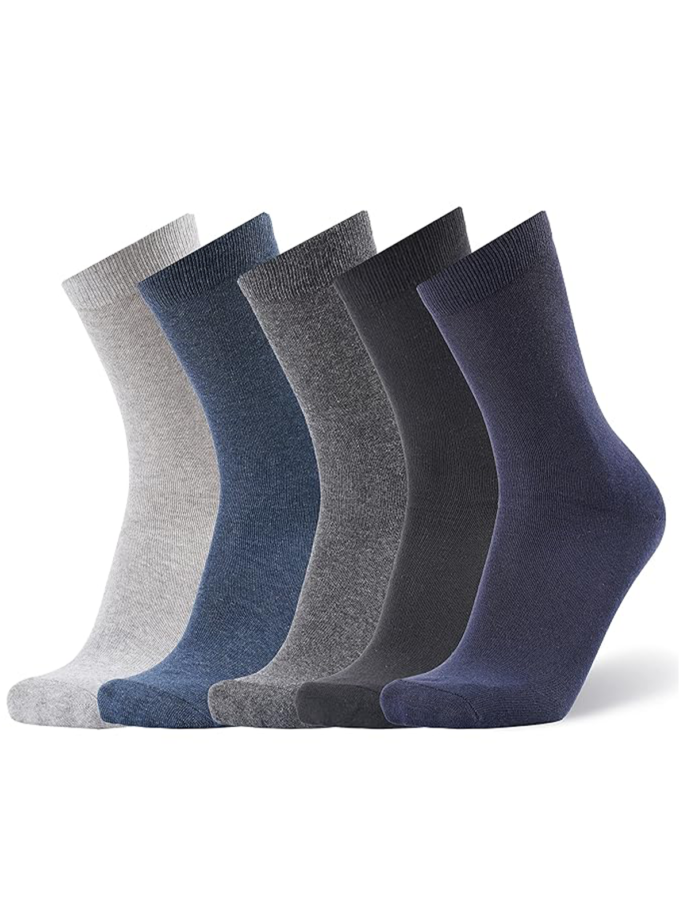 Womy Premium Plain Colours Formal Socks for Men