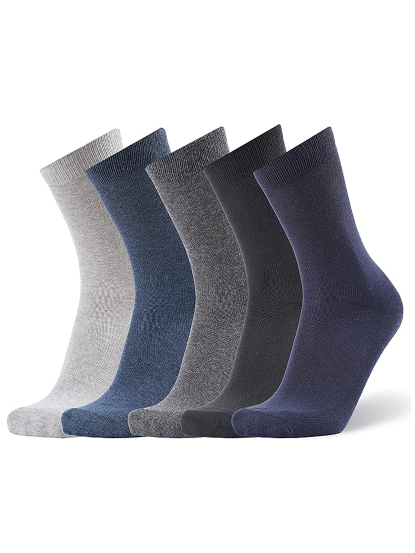 Womy Premium Plain Colours Formal Socks for Men