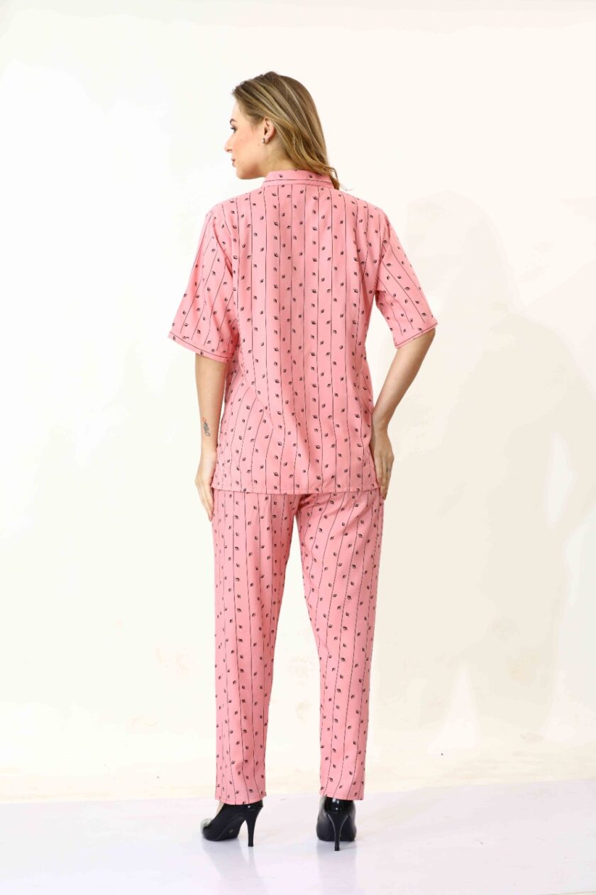 Womy Rayon Co-Ord Set 5059 | Premium Lounge Wear | Soft & Luxury Sleepwear - Image 4