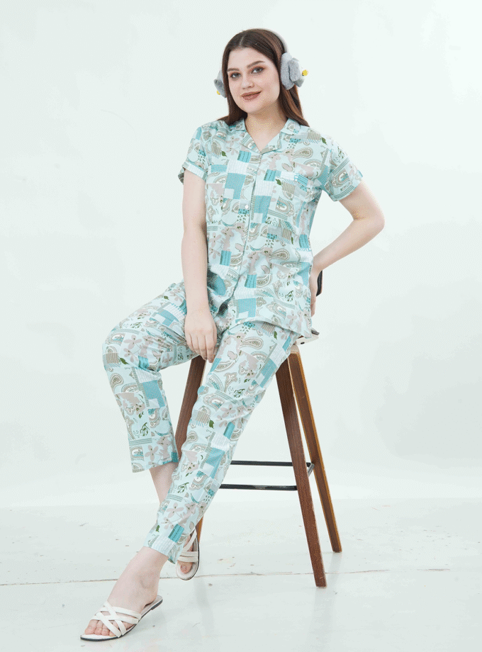 Womy Braless Loungewear Set – Muted Breeze Edition