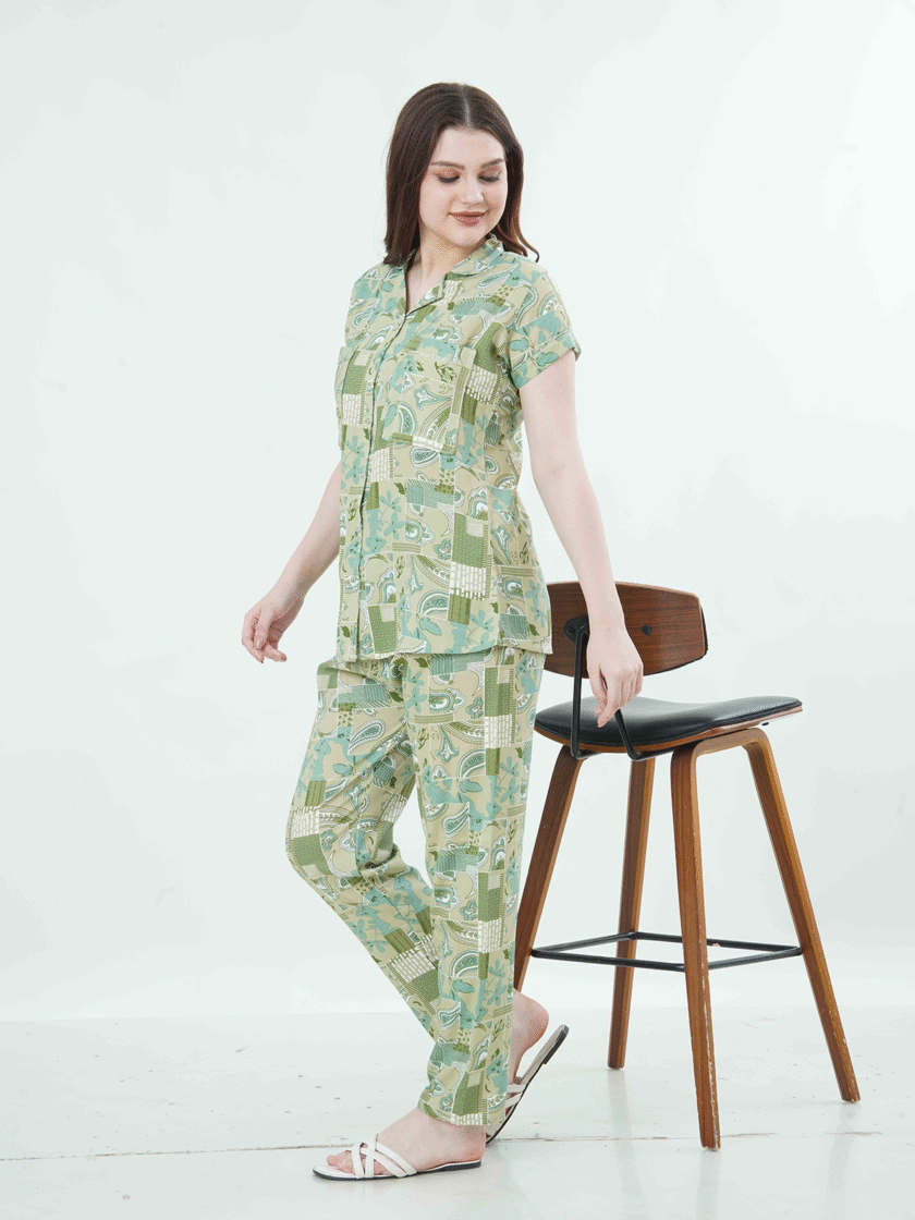 Womy Braless Loungewear Set – Mossy Mornings Edition - Image 8