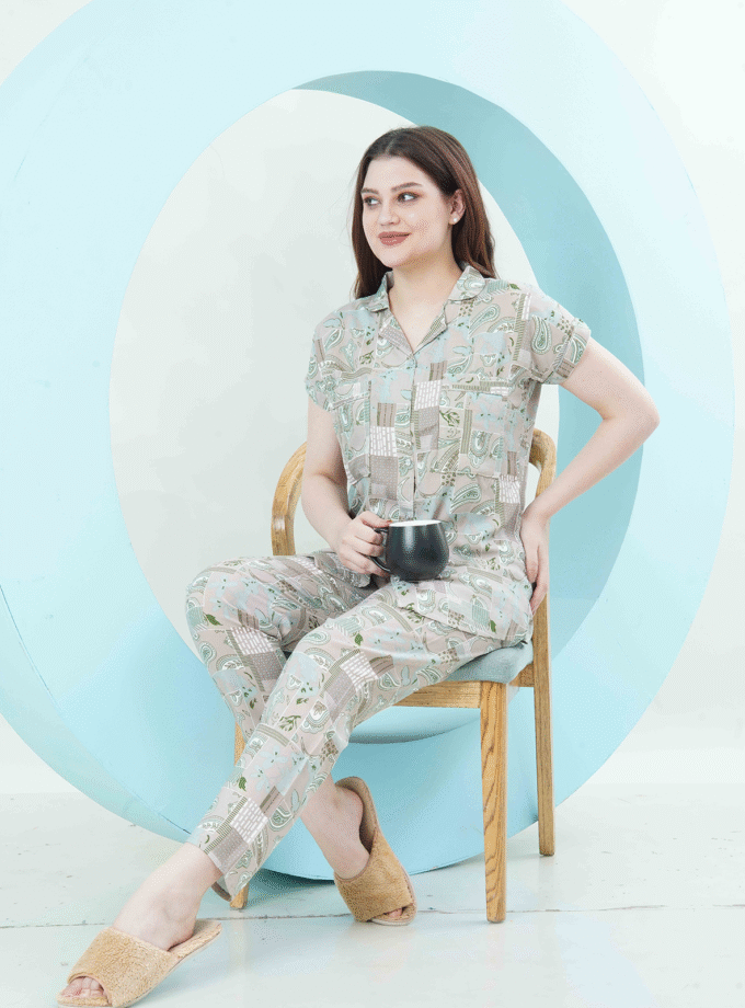 Womy Braless Loungewear Set – Mossy Mornings Edition