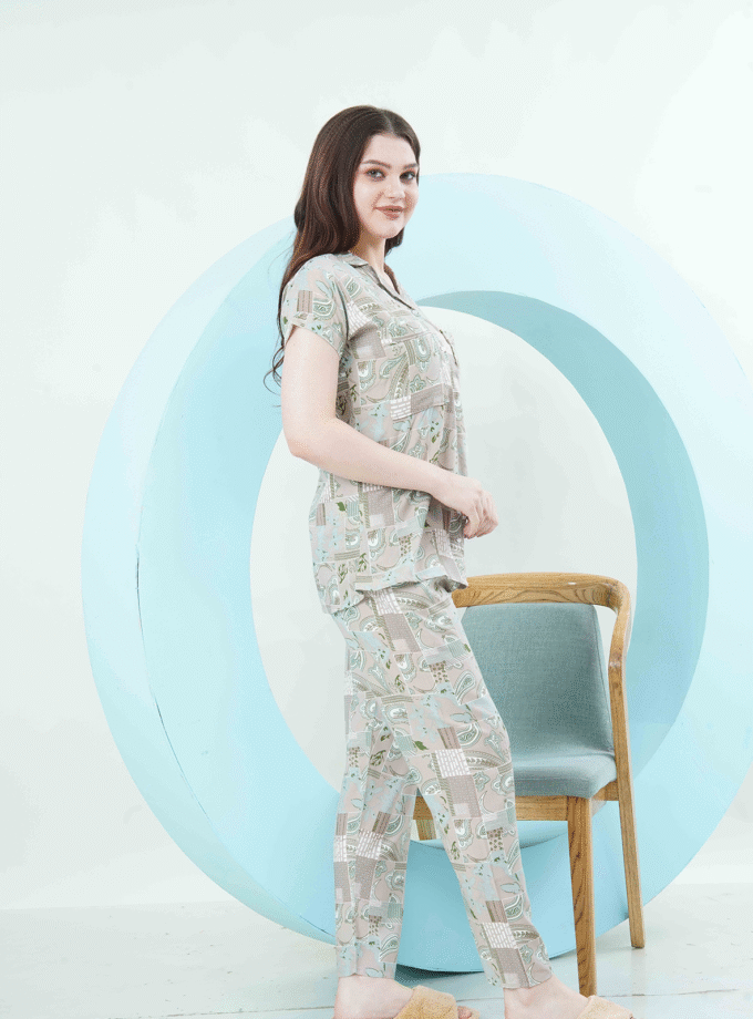 Womy Braless Loungewear Set – Mossy Mornings Edition