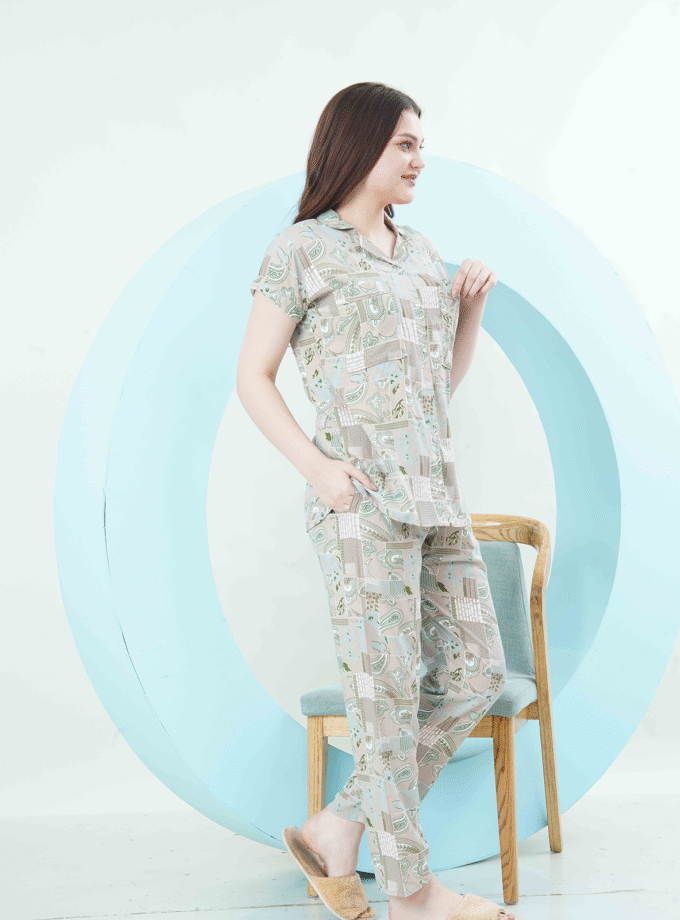 Womy Braless Loungewear Set – Mossy Mornings Edition