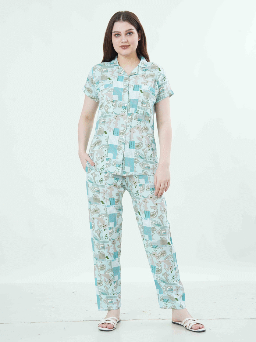 Womy Braless Loungewear Set – Muted Breeze Edition - Image 3
