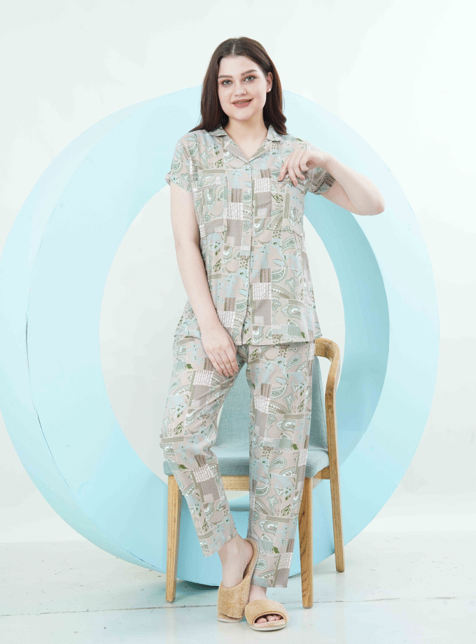 Womy Braless Loungewear Set – Mossy Mornings Edition
