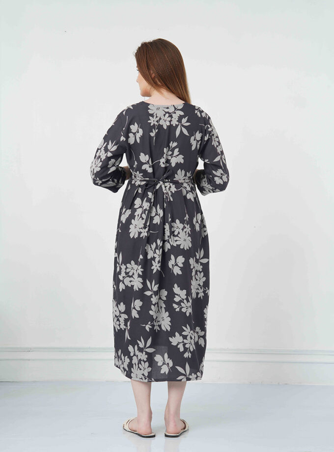 Womy Maternity & Nursing Gown | Comfortable, Feeding-Friendly Wear (L – 2XL)