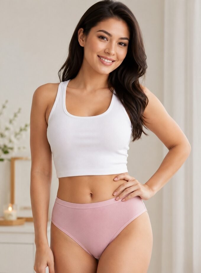 Womy Folder Plain Panty for Women – Soft Cotton, Comfortable Fit & Everyday Wear